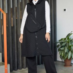 Product Name: Quilted Long Waistcoat and Bag Set Brand: Ora Collection: Curvy Collection Category: Ladies Boutique, Plus Size Clothing Origin: Irish Design